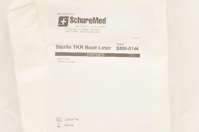 SchureMed S800-0146 Sterile TKR Boot Liner